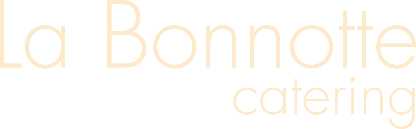 Logotipo La Bonnotte Catering